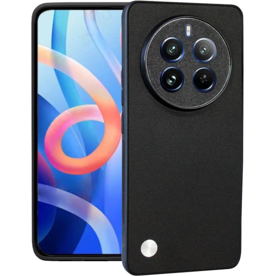 Bodycell Vegan Cover Realme 12 Pro/12 Pro Plus Black - (FC-00077)
