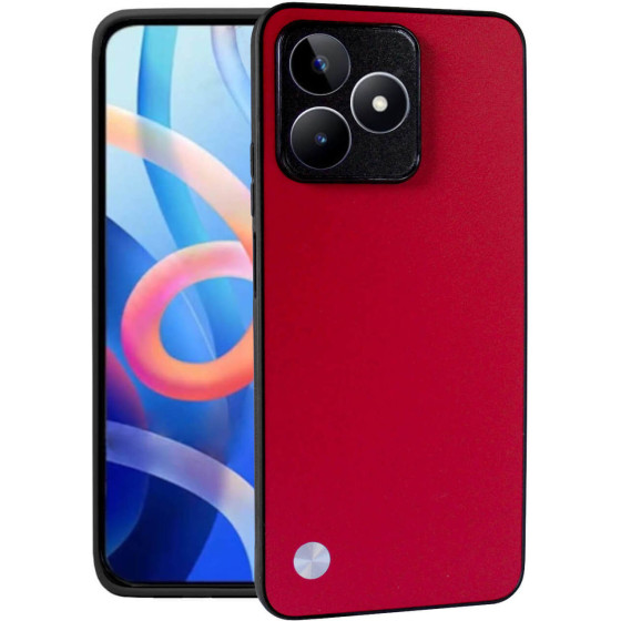 Bodycell Vegan Cover Realme C53 Red - (FC-00092)