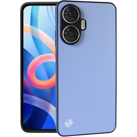 Bodycell Vegan Cover Realme C55 Light Blue - (FC-00094)