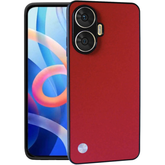 Bodycell Vegan Cover Realme C55 Red - (FC-00096)