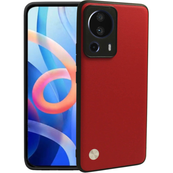 Bodycell Vegan Cover Xiaomi 13 Lite 5G Red - (FC-00192)