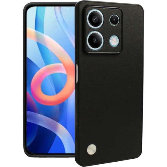 Bodycell Vegan Cover Xiaomi Note 13 Pro 5G/Poco X6 5G Black - (FC-00261)