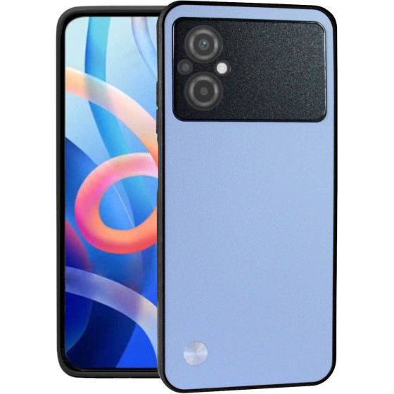 Bodycell Vegan Cover Xiaomi Poco M5 Light Blue - (FC-00298)