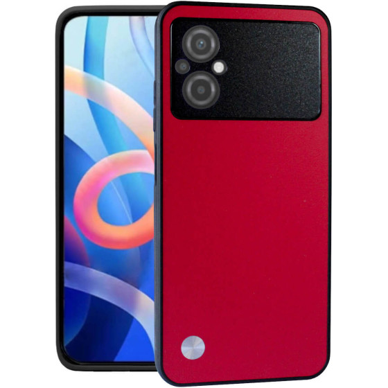 Bodycell Vegan Cover Xiaomi Poco M5 Red - (FC-00300)