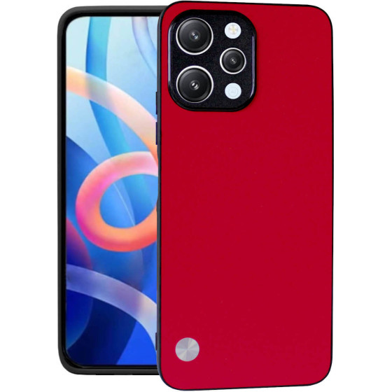Bodycell Vegan Cover Xiaomi Redmi 12 4G/5G Red - (FC-00308)
