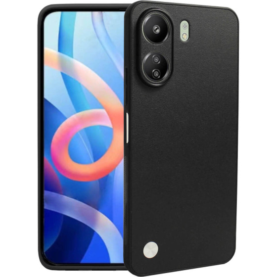 Bodycell Vegan Cover Xiaomi Redmi 13C 4G/Poco C65 Black - (FC-00313)