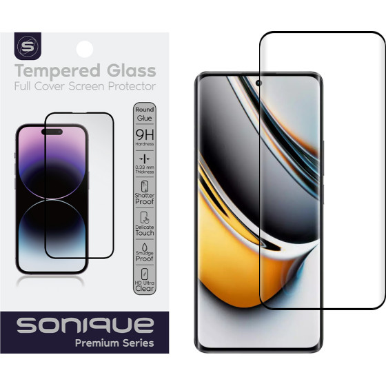 Sonique Curvy Glass Premium Series Hd Full Cover 9H Realme Realme 11 Pro 5G / Realme 11 Pro Plus 5G �����
