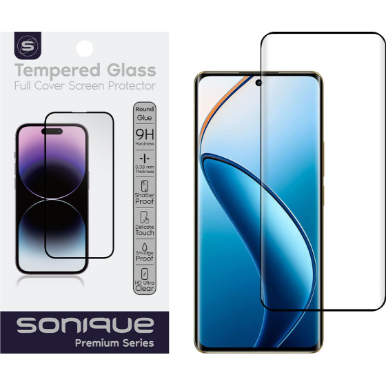 Sonique Curvy Glass Premium Series Hd Full Cover 9H Realme Realme 12 Pro 5G / Realme 12 Pro Plus 5G �����