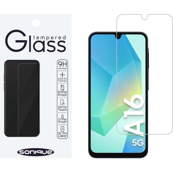 Sonique Hardy Glass Premium Series Hd 9H Samsung Galaxy A16 4G / Galaxy A16 5G