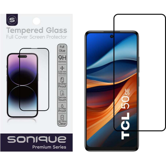 Sonique Hardy Glass Premium Series Hd Full Cover 9H Tcl Tcl 50 Se / Tcl 40 Nxtpaper �����