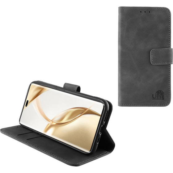 Lime Successories Lime ���� Honor 200 5G 6.7'' Essential Magnet Book Stand Clip GREY