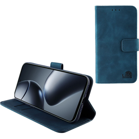 Lime Successories Lime ���� Xiaomi 14T 5G 6.67'' Essential Magnet Book Stand Clip Dark BLUE