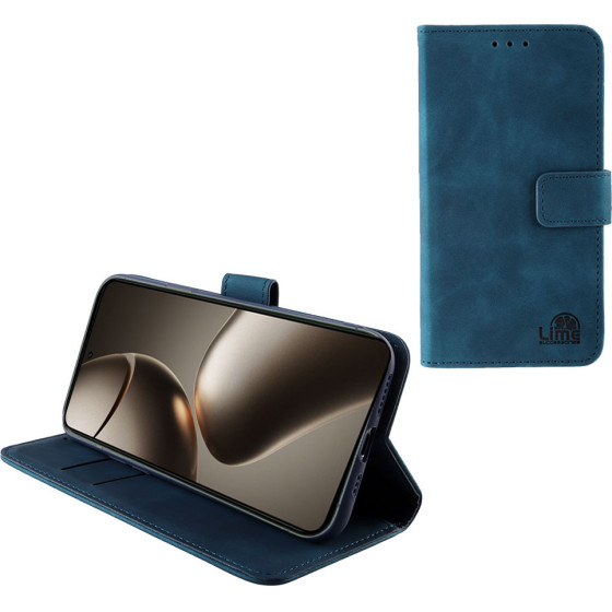 Lime Successories Lime ���� Xiaomi 14T Pro 5G 6.67'' Essential Magnet Book Stand Clip Dark BLUE