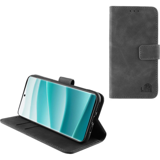 Lime Successories Lime ���� Xiaomi Redmi Note 14 Pro 5G 6.67'' Essential Magnet Book Clip Stand GREY