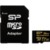 Silicon Power ����� ������ Microsdhc High Endurance, 256GB, Class 10 UHS-I U3 A1 V30 - (SP256GBSTXDV3V1HSP)