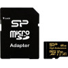 Silicon Power ����� ������ Microsdhc High Endurance, 64GB, Class 10 UHS-I U3 A1 V30 - (SP064GBSTXDV3V1HSP)
