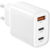 XO L117 ���������, 2 ����� PD45W ��� 1 ���� QC3.0 18W, �� ������� Lightning - (XO-L117L)