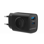 Gembird 2IN1 20W Apple Watch & Phone Fast Charger Black - (TA-UC-PDQCW20-01-BK)