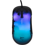 White Shark Rgb Wired Gaming Mouse GM-5017 12800 Dpi Black - (MORDRED-B)
