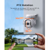 Sectec Smart ������ 3MP, WiFi, SD, PTZ, IP65 - (ST-515C-3MTY)