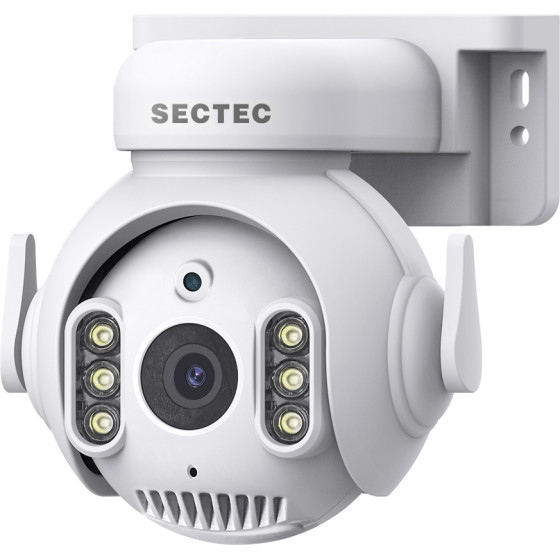 Sectec Smart ������ 3MP, WiFi, SD, PTZ, IP65 - (ST-515C-3MTY)