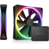 NZXT F140 Rgb Duo Twin Pack & Rgb Controller Black - (RF)