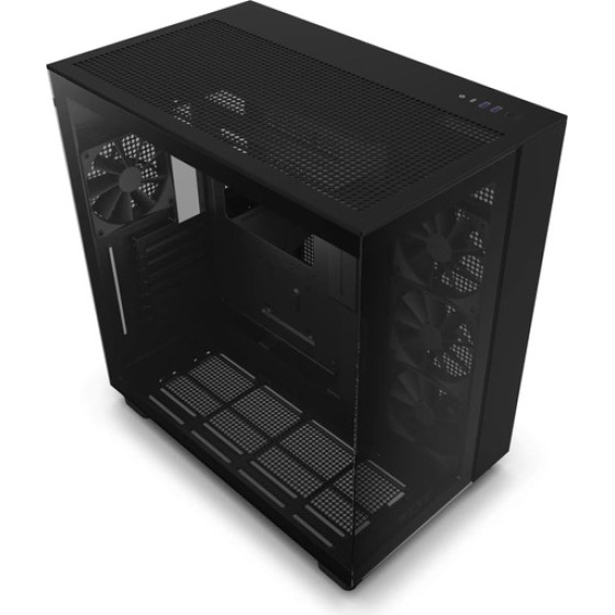 NZXT H9 Flow Black - (CM)