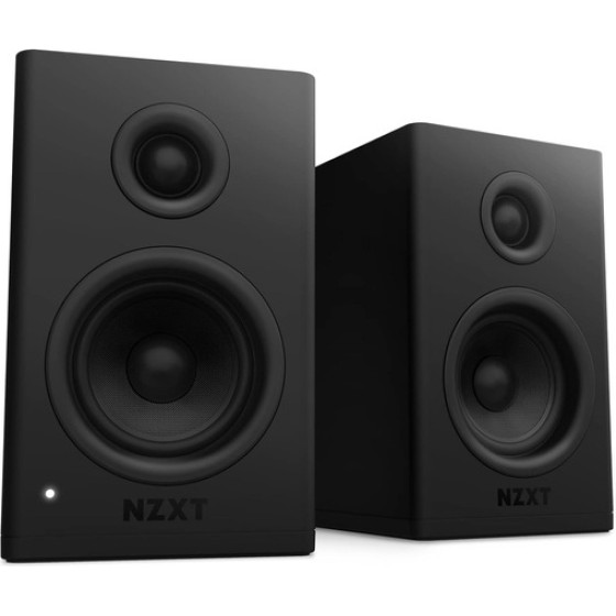 NZXT Relay Pc Gaming Desktop Speakers Black - (AP)