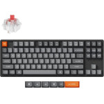 Keychron K8 Max Qmk Wireless Mechanical Keyboard Red Switch Hot-Swap 80% Us Layout - (K8M-J1)