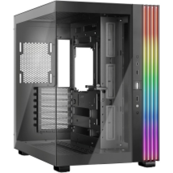 Bequiet Pc Chassis Light Base 600 Dx Black Midi Tower ATX, Argb LIGHTING, W/O PSU, W/O FAN, 3YW. - (BGW65)