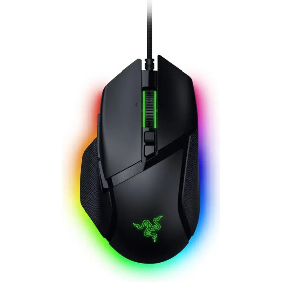 Razer Basilisk V3 35K Black - Rgb Gaming Mouse - Optical Switches - Tilt Wheel - 11 Buttons - (RZ01-05230100-R3M1)