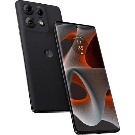 Motorola Smartphone Edge 50 Pro, 6.67''/Snapdragon 7 Gen 3/12GB/512GB/Android 14/Black Beauty(Vegan Leather) - (PB1J0003PL)