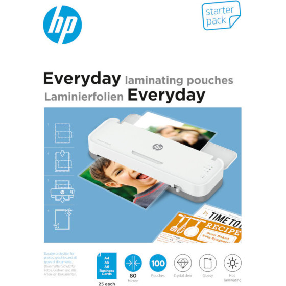 HP Everyday ����� ��������������� Set - A4 A5 A6 �����. ������ - 80 Microns - 100 ��� - (9158)