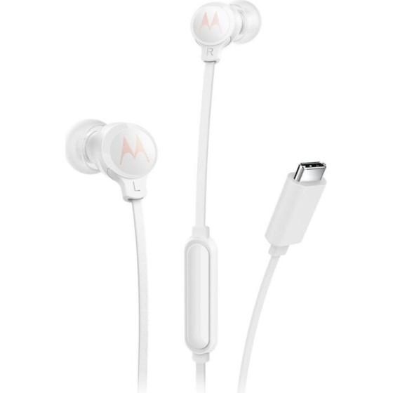 Motorola In Ear ��������� ������ USB-C Handsfree �� ������� 1.2�. - (Earbuds 3C-S �����)