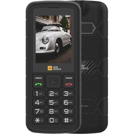 AGM ����� ��������� ������ �������� ��������� �� ����� IP68/IP69K, Dual Sim �� Bluetooth, USB, SD, FM, 4G, ����� 2.4?-����� 3.5W - (M9)
