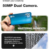 AGM NOTE �1 ���� Smart ������ �������� 8������, Dual SIM ��� Camera 50MP (8GB/128GB) �� Bluetooth, USB, SD, 4G, GPS, 6.52?, HD+, Android 13 ��� ������������� ���� TPU - (NOTE �1 Blue)
