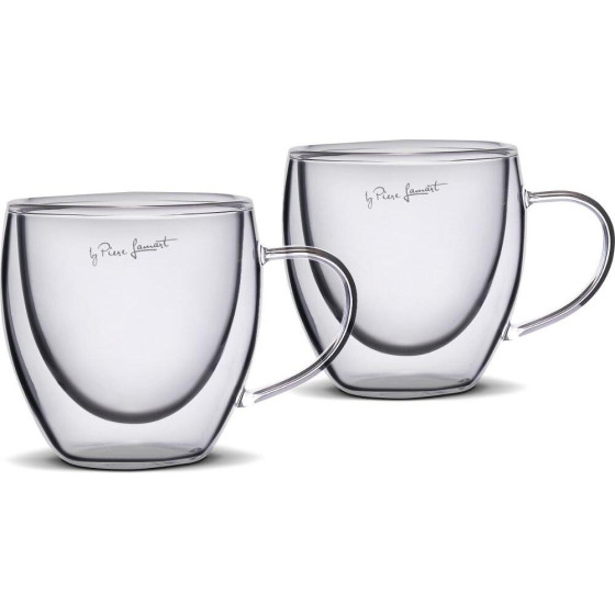 Lamart ��� ��������� Espresso ������� �� ������� & ����� ������� 75ml Vaso ������� 2��� - (LT9025)