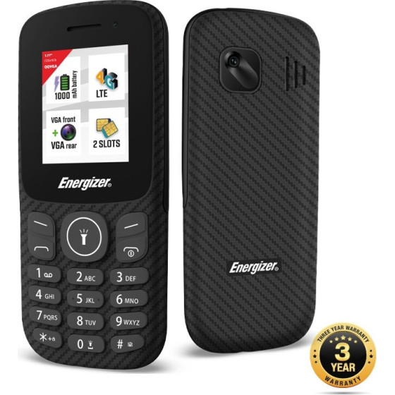 Energizer Energy 4G Dual Sim 1.77'' 1000 mAh, Bluetooth, Camera ����� - (E130S)