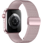 Hoco Watchband 42/44/45/49mm Stainless Steel + Strong Magnetic ��� Apple Watch Series 1/2/3/4/5/6/7/8/9/SE/SE2/Ultra/Ultra2 Rose Pink - (WA26)