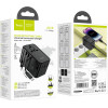 Hoco ��������� �������� Universal Converter Us Eu Au Uk �� 2 � Usb 1 � USB-C ��� ������������ ������� USB-C PD35W QC3.0 ����� - (AC18)