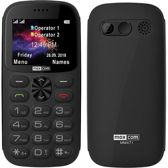 MaxCom Dual Sim 2.2'' �� ������ �������, ���� ��������, Bluetooth, ���������, ����, ������ ��� ������� �������� ������� ����� - (MM471)