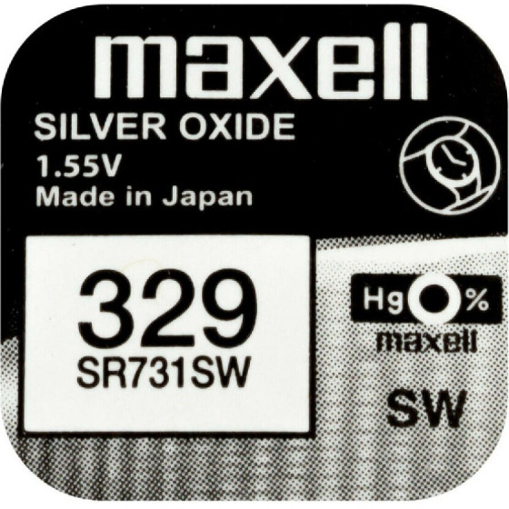 Maxell Buttoncell 329 SR731SW ���. 1 - (329, SR731SW)