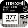 Maxell Buttoncell 377-376 SR626SW SR626W SR66 LR626 ���. 1 - (377-376, SR626SW, SR626W, LR626, SR66)