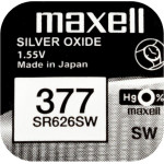 Maxell Buttoncell 377-376 SR626SW SR626W SR66 LR626 ���. 1 - (377-376, SR626SW, SR626W, LR626, SR66)