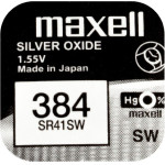 Maxell Buttoncell 384-392 SR41SW-SR41W ���. 1 - (384, 384-392, SR736SW, SR736W, SR41SW, SR41W)