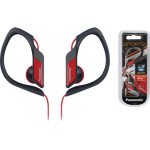 Panasonic ��������� 3.5mm IPX2 ������� �� ����������� ���� ��� mp3, Ipod ��� �������� ���� ����� ��������� - (RP-HS34E-R)