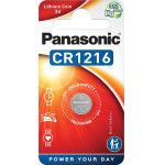 Panasonic Buttoncell Lithium Coin CR1216 ���. 1 - (CR1216, DL12116)