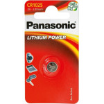 Panasonic Buttoncell Lithium Power CR1025 ���. 1 - (CR1025, DL1025, BR1025, KCR1025, LM1025)