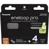 Panasonic �������� ���������������� Eneloop Pro Eco Pack 930 Mah Size Aaa Ni-Mh 1.2V ���. 4 �� ����� ����������� - (BK-4HCDEC4BE)
