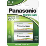 Panasonic �������� ���������������� Size C HHR-2SRE/2B 2800mAh 1.2V ���. 2